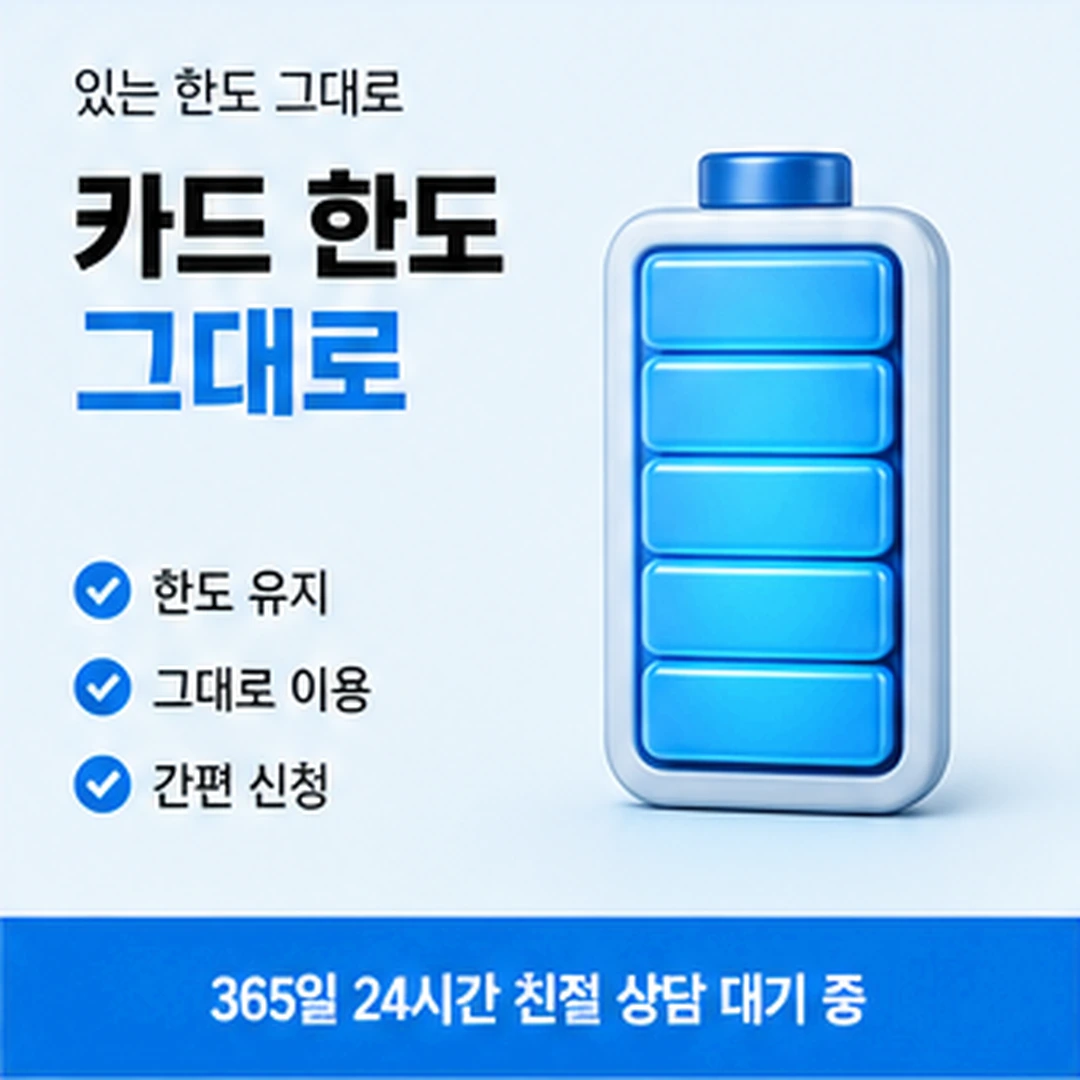 다음머니 카드 할부현금화 할부 차단 조건 안내 배너 이미지